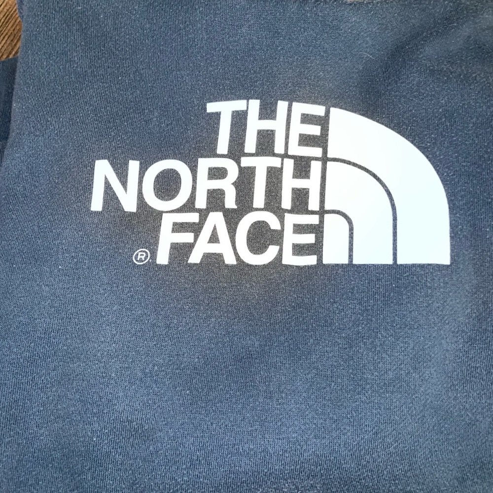 The North Fact navy hoodie sweatshirt
